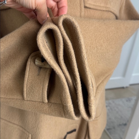 Vintage Gloverall Original Camel Wool Duffle Hooded Toggle Coat US 18 L/XL - Picture 5 of 15